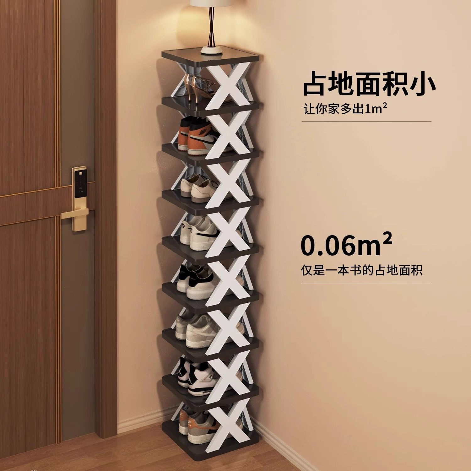 鞋架子家用门口多层小窄简易鞋架入户门收纳宿舍鞋柜2025新款爆款
