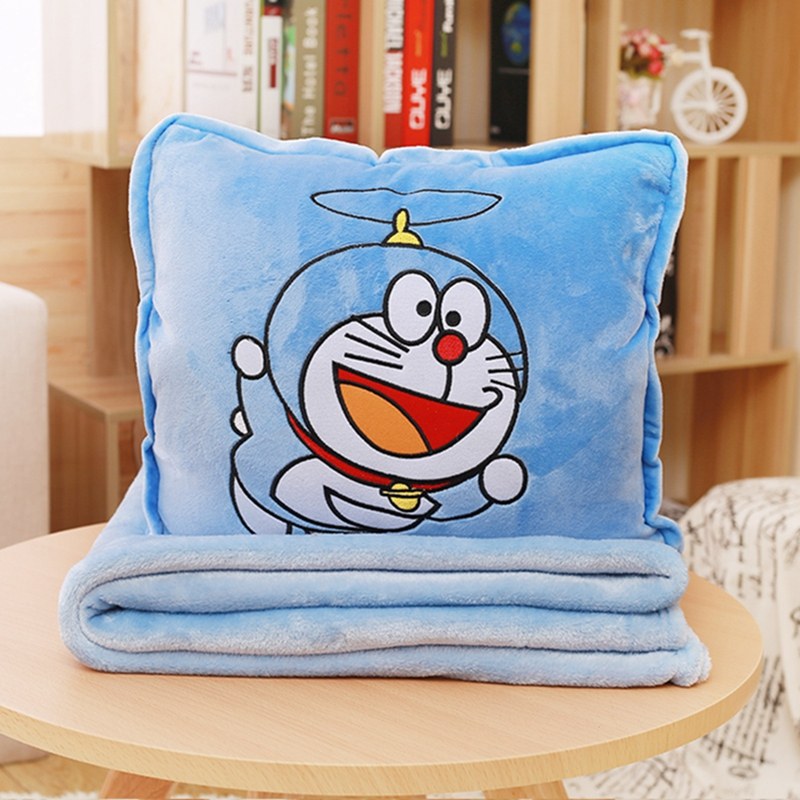三合一哆啦a 梦空调毯子午睡靠垫办公室枕头两用被子抱枕车载车内,居家布艺,靠垫/抱枕,淘宝优惠券,粉丝福利购,淘宝优惠卷