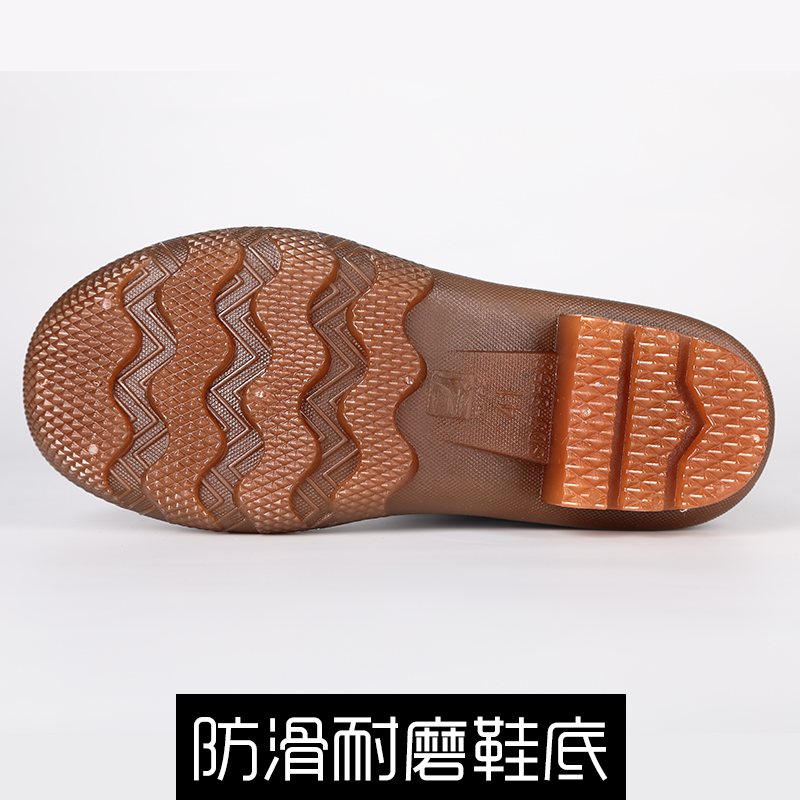 Chaussures - bottes caoutchouc homme pour printemps - semelle tendon - Ref 962395 Image 4