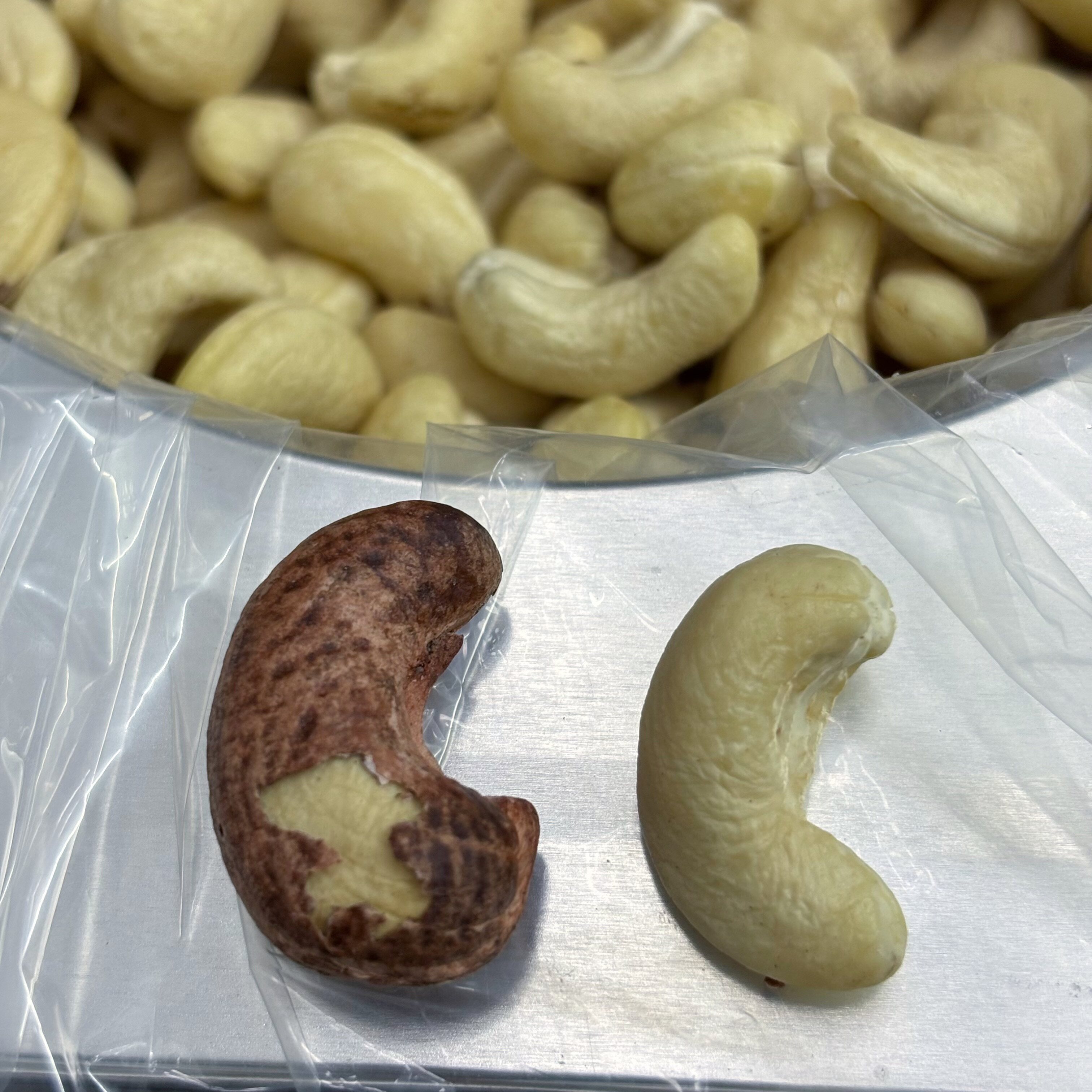 新鲜日期越南原味生腰果