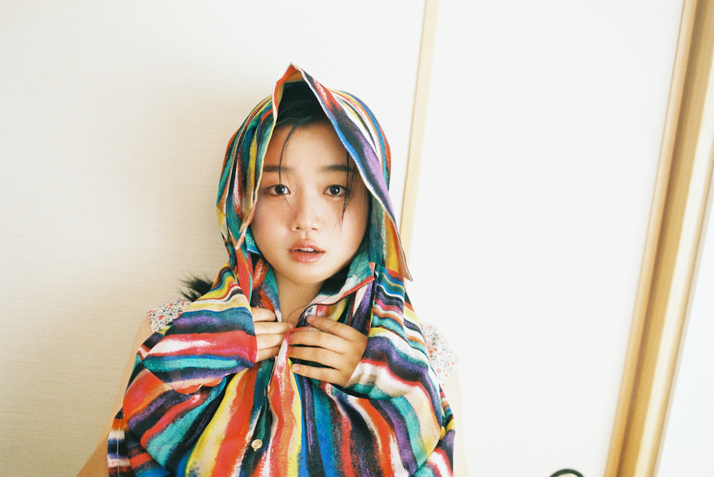 葡萄牙旅行苍井优感衬衫  稀有彩色条纹