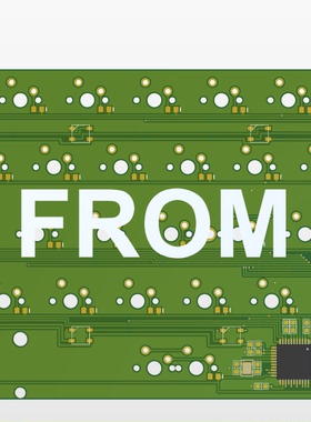 SAM60 V1 PCB  客制化键盘 60% PCB 焊接 PCB GH60