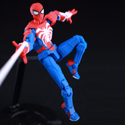 9L3D打印蜘蛛侠多关节可动手办人偶漫威超人动漫游戏周边礼物玩具