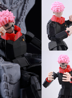 虎杖咒术回战9L3D打印多关节可动人偶幸运13T13动漫手办模型玩具