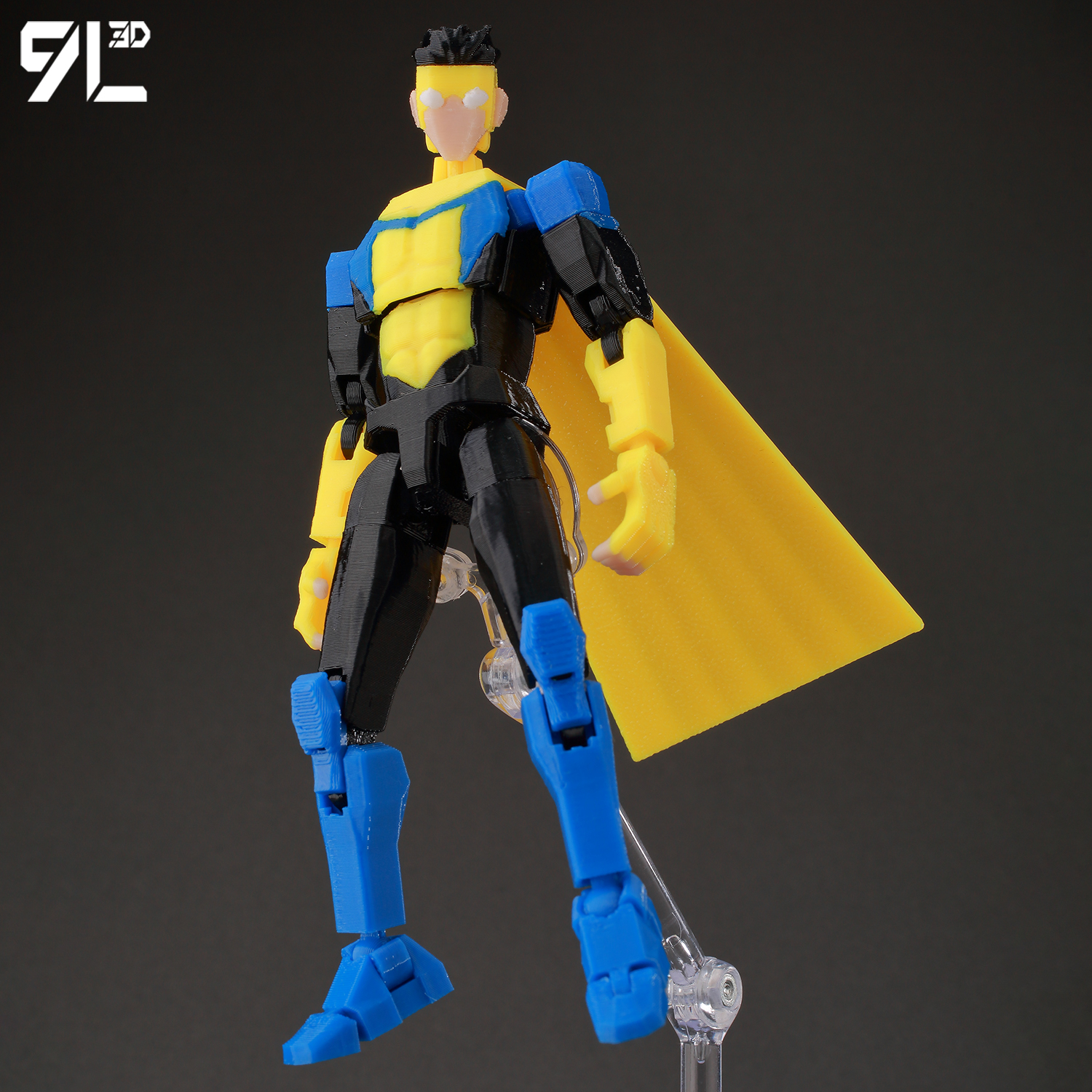 主宇宙马克1.0无 敌少侠变体手办3D打印关节可动人偶动漫周边收藏