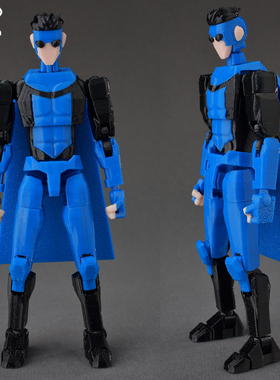 多关节超可动手办9L3D打印无 敌少侠幸运13人偶动漫周边玩具礼物