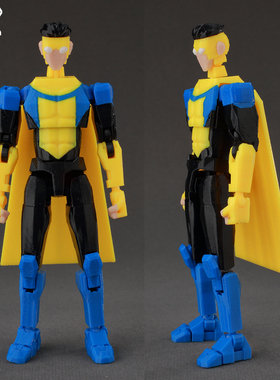 无 敌可动手办主宇宙马克9L3D打印幸运13多关节人偶动漫模型玩具