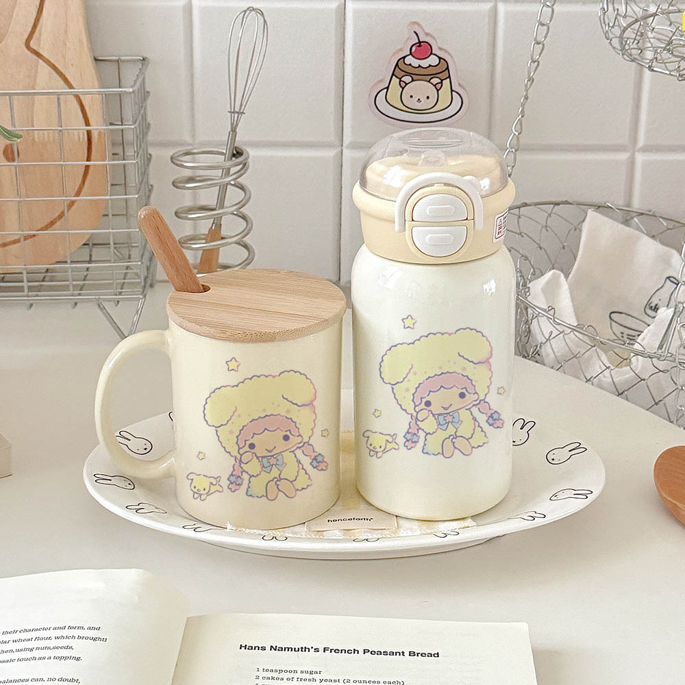 日常福利！304 不锈钢保温水杯毛茸茸 LaLa 系列萌趣饮水杯