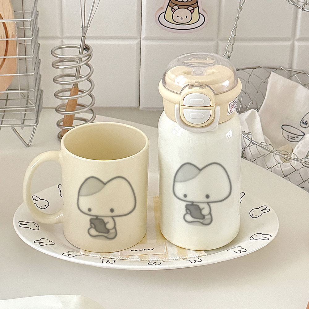 治愈感满格～悲伤 emo 猫 304 保温水杯居家便携可爱饮水杯可爱