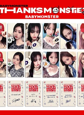 BABYMONSTER日本随机卡 THANKS MONSTIEZ快闪随机卡 宝怪新年卡