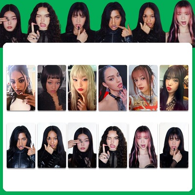 KATSEYE猫瞳GNALRY专辑周边自印小卡Broadcast打歌卡特典卡随机卡