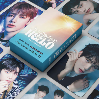 ZB1自印双面小卡明信片