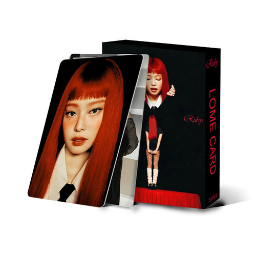 55张粉墨jennie回归专辑Ruby小卡金珍妮随机LOMO卡自印拍立得智妮