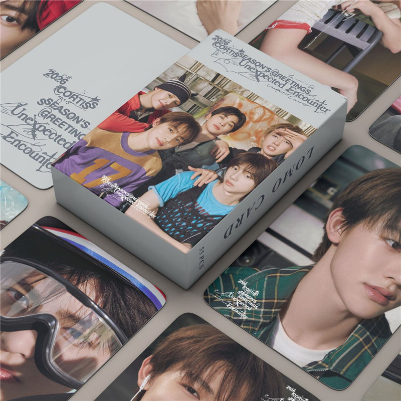 55张CORTIS镭射小卡2026 Season's Greetings马丁赵雨凡自印双面