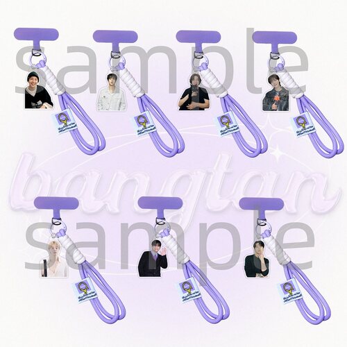 防弹少年团JUNGKOOK JIMIN V SUGA亚克力钥匙扣手机挂绳 自制周边