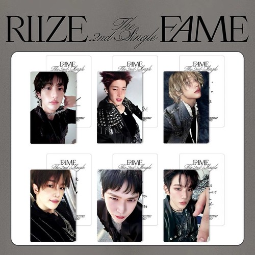RIIZE FAME 专辑卡 明信片 Catalogue卡 特典卡 拉椅子 自印周边