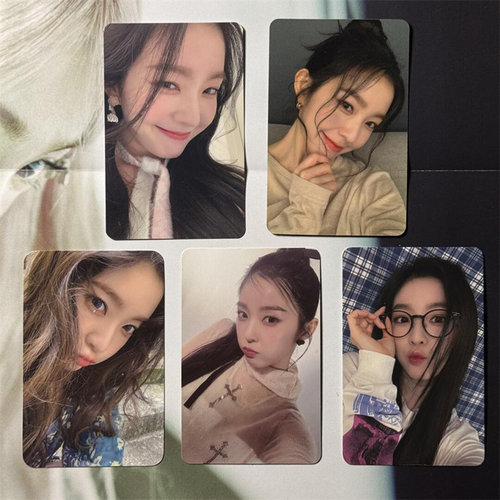 红贝贝裴珠泫Irene solo迷你专K4幸运卡3寸明信片随机卡自印小卡