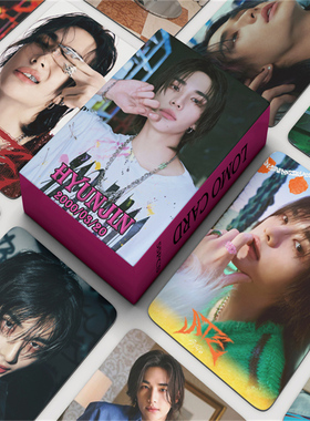 Skids专辑ATE收藏随机卡片李龙馥黄铉辰HyunJin自印周边小卡55张