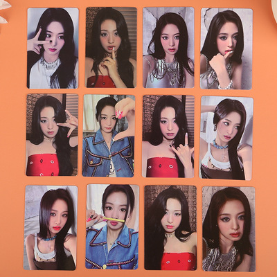 BABYMONSTER 新专DRIP郑雅娴 ASA 李茶仁 AHYEON宝怪周边自印小卡