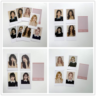 粉墨 BP 撕拉小卡拍立得片自印撕拉小卡JENNIE ROSE LISA照片卡