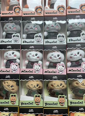 I-DLE女团MINI快闪公仔宋雨琦田小娟毛绒玩偶带盒可爱娃娃自制ins