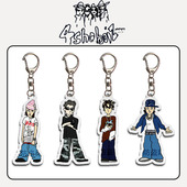 LNGSHOT SHOT CALLERS卡通钥匙扣亚克力挂件朴宰范新男团自制周边