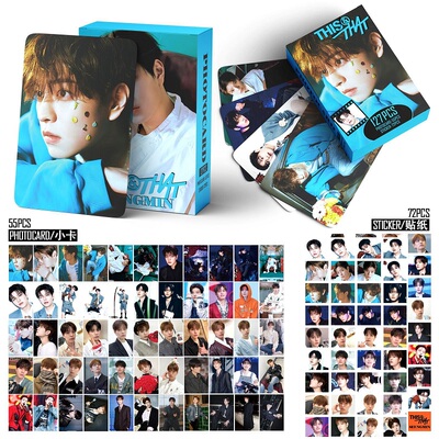 127张Stray Kids THIS & THAT金昇玟SEUNGMIN自印高清3寸小卡贴纸