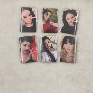 粉墨BP金智秀Jisoo个人solo专辑ME新款双面小卡周边收藏随机卡