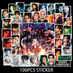 SVT回归专辑贴纸100张HAPPY BURSTDAY徐明浩崔胜澈十七电脑装饰贴