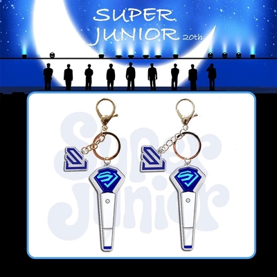 SUPER JUNIOR周年应援灯创意钥匙扣 挂件 亚克力配饰应援自制周边