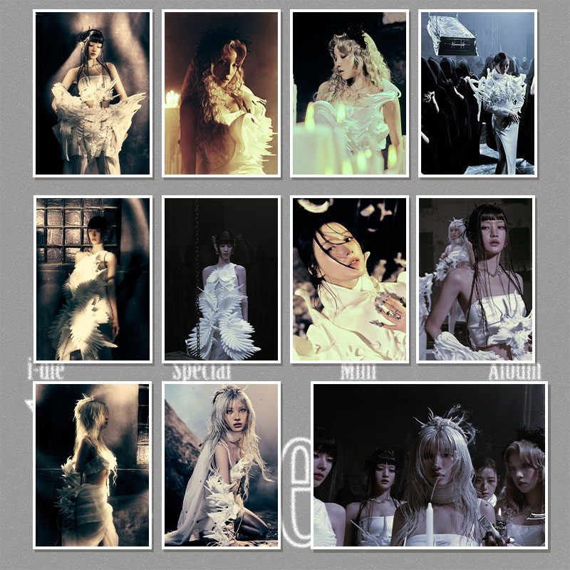 GIDLE回归专辑We Are海报i-dle明星宋雨琦MINNIE照片宿舍贴画ins