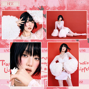 (G)I-DLE女娃MINNIE专辑不干胶海报收藏贴画GIDLE米妮墙贴装饰ins