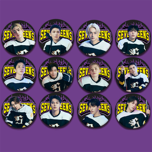 SVT小十七日区吧唧周边自制徽章HOME胸针ins 书包衣服挂件 徐明浩