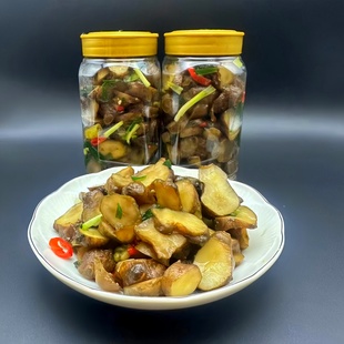 腌制洋姜片安徽六安农家手工腌制洋鬼子姜脆甜开胃下饭菜咸菜小菜