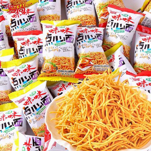 咪咪点心面蟹黄味干脆面