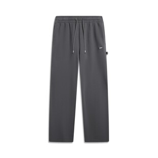 正品李宁2026春季新品反伍BADFIVE男子长裤直筒宽松卫裤AKLW019