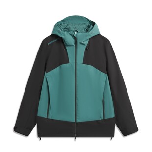 李宁户外CF溯白龘男子加绒保暖防泼水宽松三合一运动风衣AWBW017