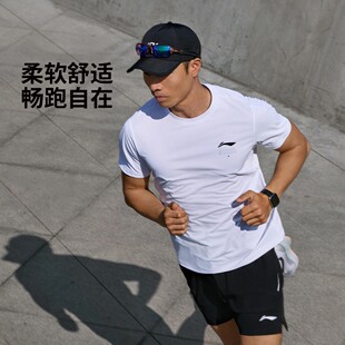 正品李宁2026夏季新品许昕同款男速干凉爽冰感舒适短袖T恤ATSW161