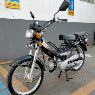 嘉鹏48cc燃油助力车弯梁摩托车省油外卖车老头车钓鱼车狗子车