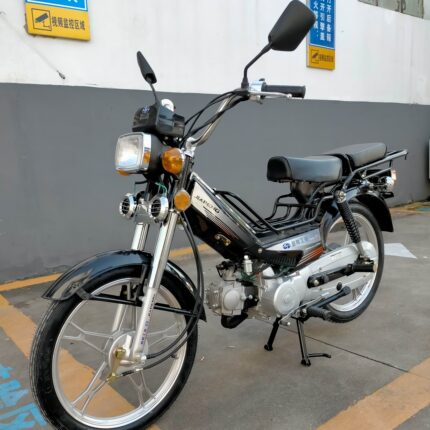 嘉鹏48cc燃油助力车弯梁摩托车省油外卖车老头车钓鱼车狗子车