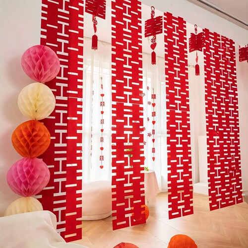 2024新款结婚装饰必备物品飘窗