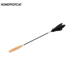 蜜罐猫逗猫棒幼猫玩具羽毛耐咬碳纤维软杆可替换逗猫玩具猫咪用品