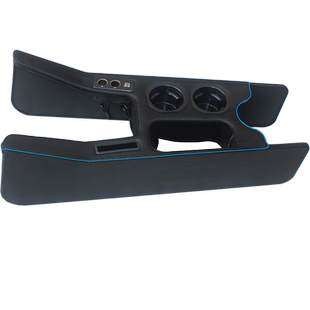 专用现代ix35扶手箱通道10-15i35扶手箱中央收纳盒水杯架内饰改装