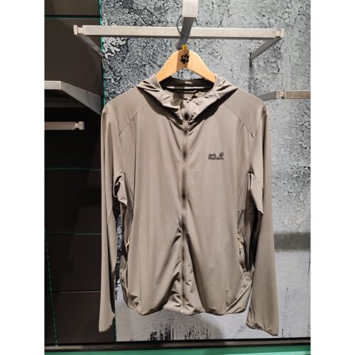 26春夏奥莱正品JackWolfskin狼爪防晒衣男户外轻薄皮肤衣A66020