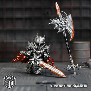 DC狂战士蝙蝠侠第三方积木人仔拼装玩具男生礼物手办摆件刀剑斧镖