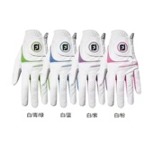 高尔夫手套女青少年双手彩色时尚 透气户外骑车打球健身运动通用