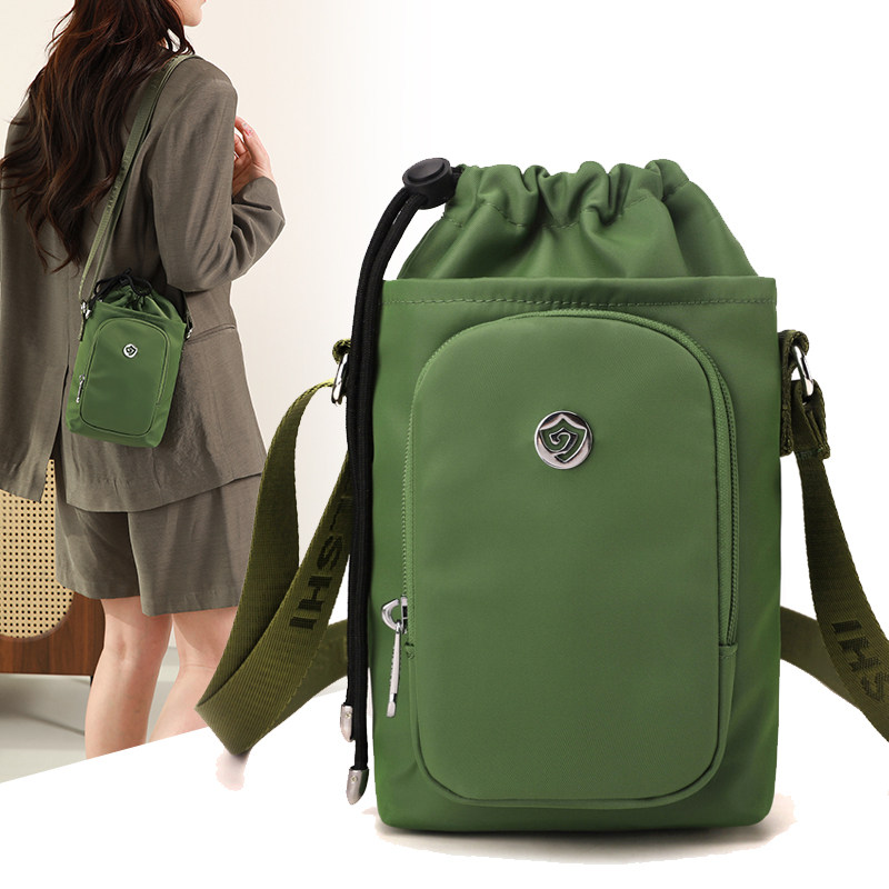 捷朗仕多功能水杯手机一体包女包运动单肩斜挎包休闲便捷水壶小包