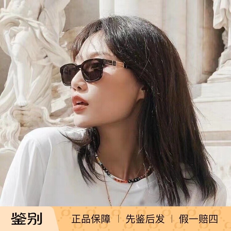 正品代购 GUCCI墨镜女秋冬新款时尚个性方形GG0602S古驰太阳镜男
