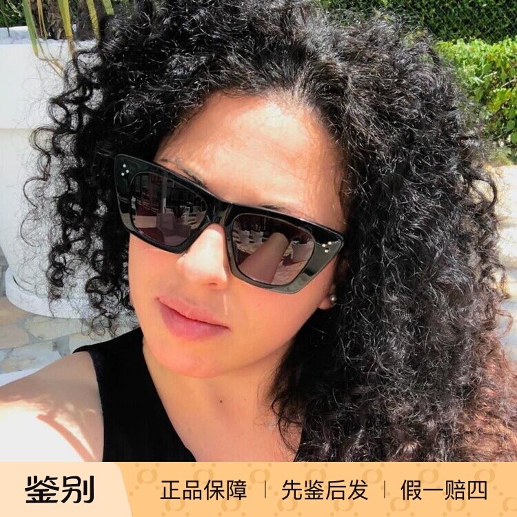 正品代购Celine 新款女个性时尚简约猫眼墨镜赛琳CL40187太阳眼镜