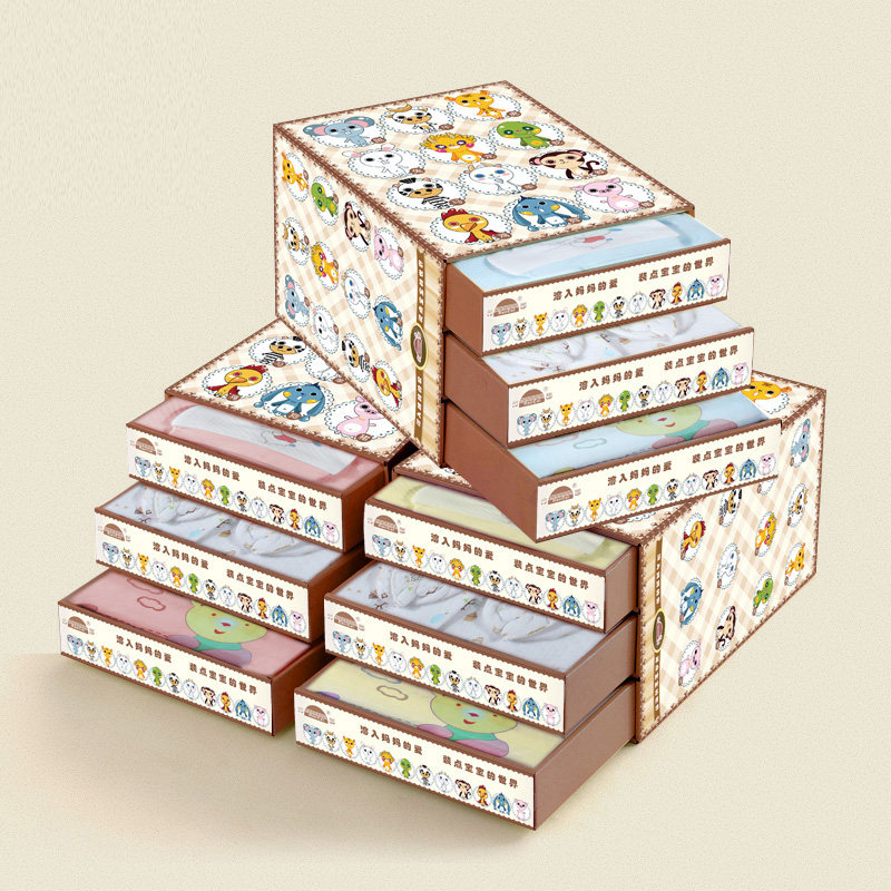 Coffret cadeau pour bébé - Vêtements + Fournitures - Ref 1952737 Image 1